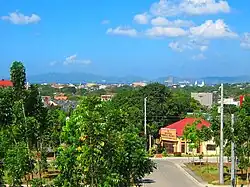 View of Poblacion, Batangas City, from Gulod Labac