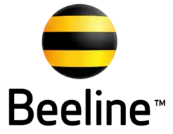Beeline logo for non-زبان روسی markets