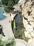 نمایی از چشمه بش‌قارداش