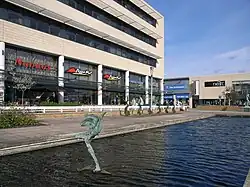 Harlow Water Gardens, (The recently renovated part of the town centre)