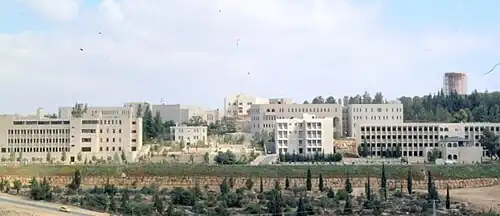 پانورما از پردیس دانشگاه بیرزیت ۱۳۸۶)