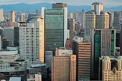 The Umeda skyline