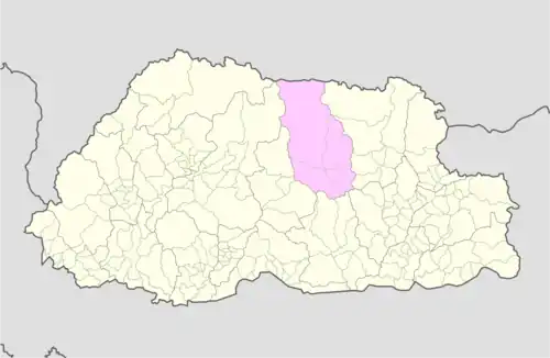 دهستان تانگ در Bumthang District واقع شده