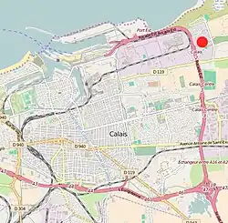 موقعیت کالی جانگل در نقشه