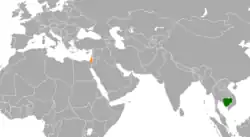 نقشهٔ مکاننمای Cambodia و Israel