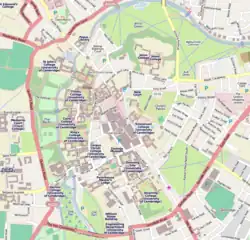 کالج مسیح، کمبریج در Central Cambridge واقع شده