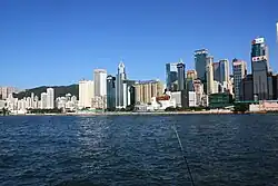 Day view of Causeway Bay in the Wan Chai District