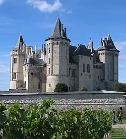The château at Saumur