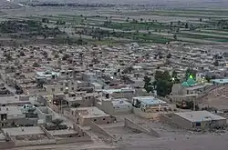 نمایی از کوه مشرف به چوپانان