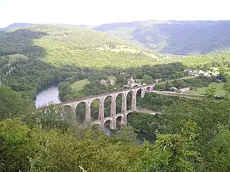 Cize–Bolozon railroad viaduct