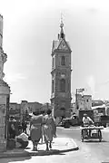 برج ساعت در سال ۱۹۵۴