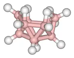 The three-dimensional structure of decaborane