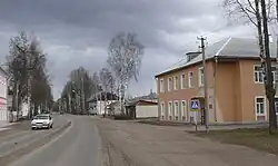 25 Oktyabrya Street in Demyansk