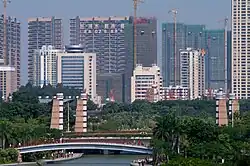 Skyline of Guicheng CBD