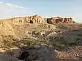 نمایی از قلعه دزد