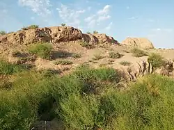 نمایی از قلعه دزد