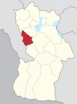موقعیت دُوت در نقشه