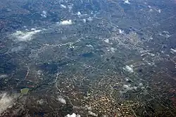 Fier from the air