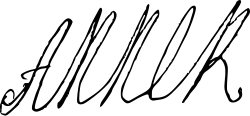 امضاء ماری دوم