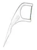 گیره نخ دندان یکبار مصرف F شکل