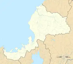 قلعه فوکوئی، قلعه کیتانوشو در Fukui Prefecture واقع شده