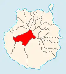 موقعیت تهدا در نقشه