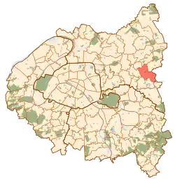 پاریس and inner ring departments