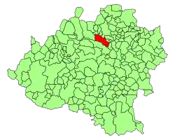 موقعیت گارای در استان سوریا