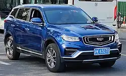 نمای جلو جیلی بویو پرو