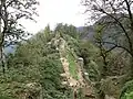 نمای قلعه رودخان از بخش شاه نشین