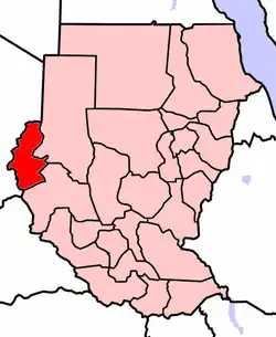 استان دارفور غربی سودان
