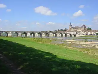 Loire River in Gien