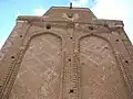 آجرکاری گنبد.