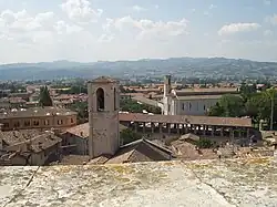 Panorama of Gubbio