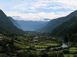 درهٔ‌ها در غرب بوتان