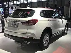 نمای عقب هن‌تنگ ایکس۷اس