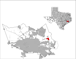 موقعیت Barrett, Texas
