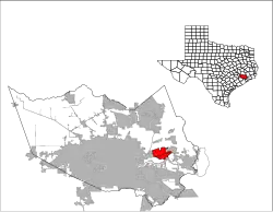 موقعیت Channelview, Texas