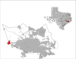 موقعیت Katy, Texas