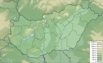 نبرد موهی در مجارستان واقع شده