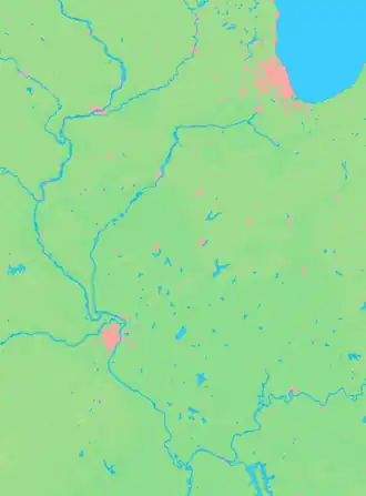 Location of Volo within Illinois