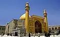 نمای ایوان طلای حرم