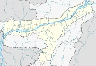 دیسپور در Assam واقع شده