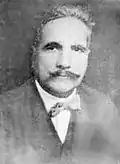 فیلسوف، شاعر پارسی و اردو، سر محمد اقبال در دانشگاه مونیخ در رشته فلسفه تحصیل کرد.
