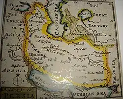 نقشهٔ مربوط به سده نوزدهم