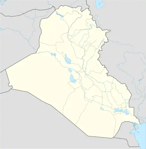 ایسن در عراق واقع شده