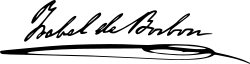 امضاء ایزابل دوم