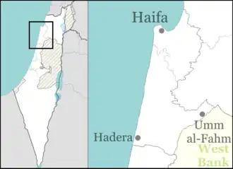 باکا الغربیا در Haifa region of Israel واقع شده