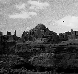 چهارطاقی (آتشکده) ایزدخواست، از آنه ماری شوارتسنباخ در سال ۱۹۳۵