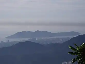 جزیره جرجاک،  بزرگترین جزیره در تنگه پنانگ
